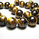 Tiger eye 16 mm. Beads1. Elena (luxury-fittings). Online shopping on My Livemaster.  Фото №2