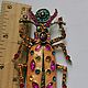 Винтаж: ВИНТАЖ СТИЛЬ Брошь Жук Скарабей. Броши винтажные. Vintage & Jewelry by Ev. Ivanovskaia. Ярмарка Мастеров.  Фото №4