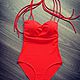 Заказать купальник слитный (03) с чашками пуш ап . Bonbon (Bonbon-bikini). Ярмарка Мастеров. . Купальники Фото №3