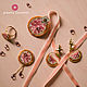 Кольцо Грейпфрут регулируемое. Кольца. Jewelry-gourmet. Ярмарка Мастеров.  Фото №5