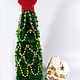 Christmas decoration case for a bottle knitted Christmas Tree. Bottle design. UrbanStyleKnit (usknits). My Livemaster. Фото №4