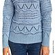Isabel women's sweater, openwork, Merino wool, sky blue. Sweaters. SIBERIA COOL (knitting & painting) (Siberia-Cool). My Livemaster. Фото №5