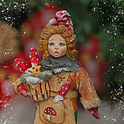 Куклы и игрушки handmade. Livemaster - original item Christmas Interior gift dolls. Handmade.