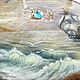 The stone mural of the sea painted ' a Journey through time ', Pictures, Moscow,  Фото №1