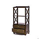 Стеллаж 112/А (орех). Стеллажи. Антон (massiv-mebel). Интернет-магазин Ярмарка Мастеров.  Фото №2