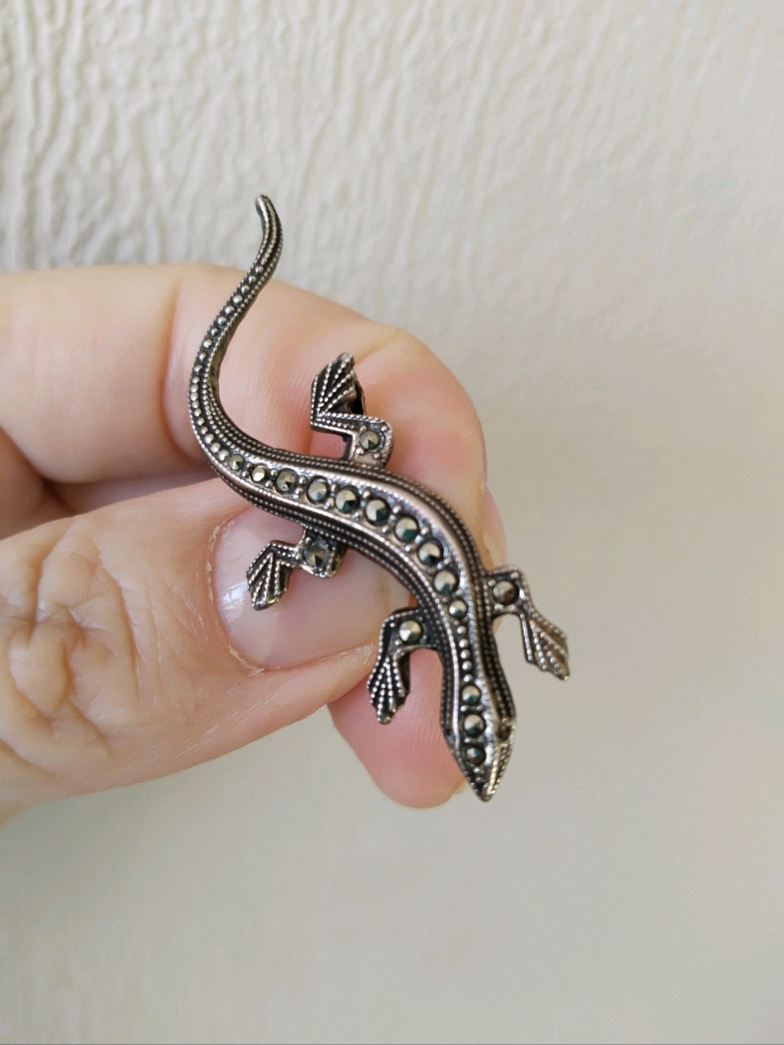 Винтаж: Старинная брошь Ящерица купить в интернет-магазине Ярмарка ...