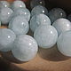 Aquamarine businy10 mm smooth ball, Beads1, Dolgoprudny,  Фото №1