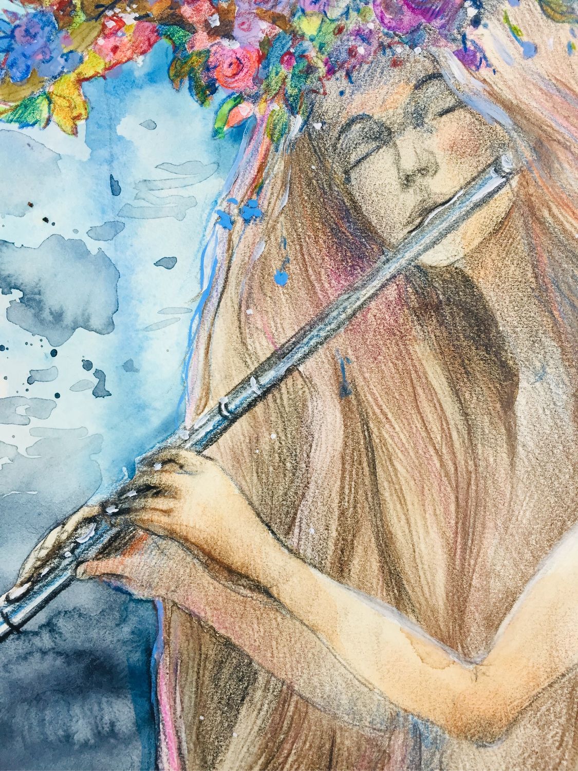 Флейта в живописи
