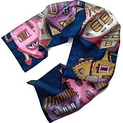 Аксессуары handmade. Livemaster - original item Batik scarf Fairyland. Handmade.