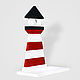 Shelf Lighthouse Red. Shelves. LittleHouse. Online shopping on My Livemaster.  Фото №2