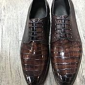 Обувь ручной работы handmade. Livemaster - original item Shoes made of genuine crocodile leather to order, handmade.. Handmade.