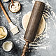 Rolling pin made of dark ash. Rolling pins. Foxwoodrus. Online shopping on My Livemaster.  Фото №2
