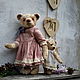 Teddy bear Марта и Поля. Мишки Тедди. MashsDamiani17. Ярмарка Мастеров.  Фото №5