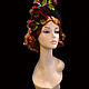 Hat rim 'Red roses'. Hats1. Novozhilova Hats. Online shopping on My Livemaster.  Фото №2