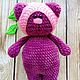 Soft knitted toy Kitty-berry, Stuffed Toys, Rybinsk,  Фото №1