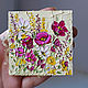 Magnet with bright pink and yellow roses Miniature painting with flowers. Pictures. Vereskaa. Online shopping on My Livemaster.  Фото №2