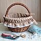 Корзинка для рукоделия. Корзины. Lovelyitems. Ярмарка Мастеров.  Фото №4