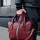 Leather Phoenix bag, Classic Bag, Volgograd,  Фото №1