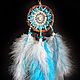 Заказать Ловец снов Маленькое море * мини, для авто. Аня Санни Dream catcher. Ярмарка Мастеров. . Ловцы снов Фото №3