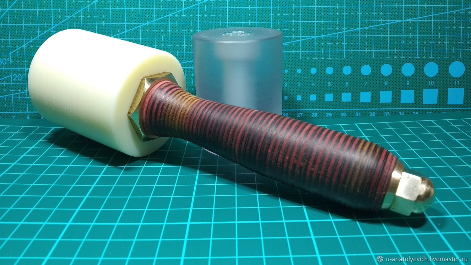 Киянка для работ и тиснения по коже в интернет-магазине Ярмарка ...