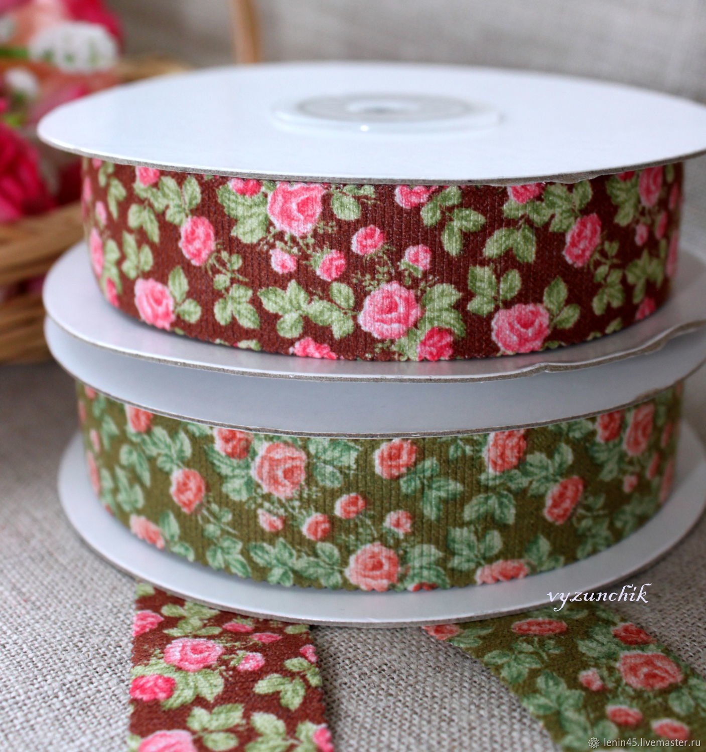 Тесьма тканевая 20 мм купить в интернет-магазине Ярмарка Мастеров по ...