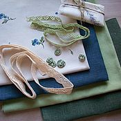 shopper: Mac. Linen bag with textile applique