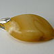 Pendant made of amber 'Dune' K-326. Pendants. Amber shop (vazeikin). Online shopping on My Livemaster.  Фото №2