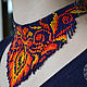  Чокер "Огненный цветок", украшение на шею, Колье, Касимов,  Фото №1