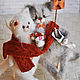 Lemurr    Knitted cats love. Stuffed Toys. Knitted toys Olga Bessogonova. My Livemaster. Фото №5