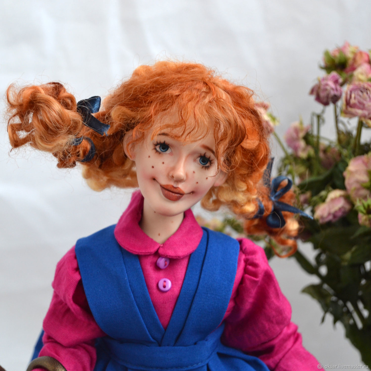 Кукла из капроновых чулок «Украинка». Фото