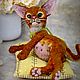 Copy of Copy of Copy of Copy of Copy of Copy of Cat Mystical Mystery. Stuffed Toys. KlemaBears. Ярмарка Мастеров.  Фото №6