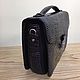 Men's purse made of crocodile skin, black color!. Men\'s bag. SHOES&BAGS. My Livemaster. Фото №4