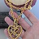 Винтаж: Sonia RYKIEL винтажное колье Сердце с лого. Колье винтажные. JEWELRY VINTAGE (jjewelryvintage). Ярмарка Мастеров.  Фото №10