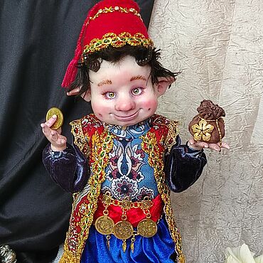 Куклы и игрушки ручной работы. Ярмарка Мастеров - ручная работа Чертёнок. Handmade.