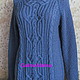Sweater 'Blue mist ', Sweaters, Penza,  Фото №1