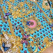 Материалы для творчества handmade. Livemaster - original item Fabric: Versace Crepe Silk. Handmade.