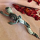 A beaded brooch 'Lisa' Brooch lizard. Spring brooch. Brooches. master Alena Litvin. Online shopping on My Livemaster.  Фото №2