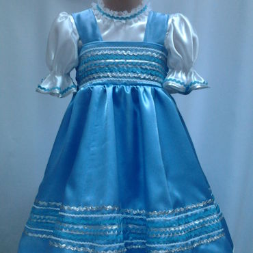 SJDM25 Платье полусолнце для девочки