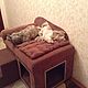 Заказать Домик для собаки (кошки) с диванчиком сверху, подойдет и кошке. Мебель для животных Усатые Хвостатые. Ярмарка Мастеров. . Домик для питомца Фото №3