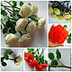 Roses from polymer clay full size. color any. Flowers. Mozza-Flowers. My Livemaster. Фото №6