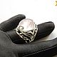 Rose quartz. ' Attraction of love ' silver ring. Rings. Design jewelry. My Livemaster. Фото №6