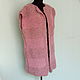 Knitted Pink Vest, Vests, Moscow,  Фото №1