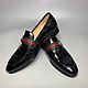 Men's loafers, made of genuine crocodile leather, black color!. Loafers. SHOES&BAGS. My Livemaster. Фото №5