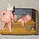 PARNUSHKA (Steaming sauna ritual). Miniature figurines. Burmak. Online shopping on My Livemaster.  Фото №2