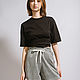 Pantalones Cortos De B & W. Shorts. BORMALISA. Ярмарка Мастеров.  Фото №4