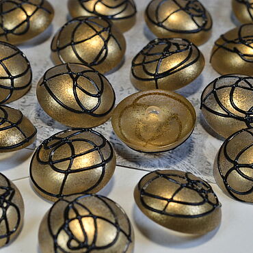 Материалы для творчества ручной работы. Ярмарка Мастеров - ручная работа Пуговицы 27 мм.. Handmade.