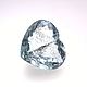 17.43 ct. Аквамарин, сердце. Мозамбик. + гемм. заключение. Кристаллы. Зов Камня - магазин украшений. Интернет-магазин Ярмарка Мастеров.  Фото №2