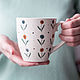 Northern summer. Mug handmade ceramics. Mugs and cups. JaneCeramics. My Livemaster. Фото №6