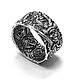 Кольцо из серебра "Irezumi-7" IRZR-07. Кольца. Blacksilver. Интернет-магазин Ярмарка Мастеров.  Фото №2