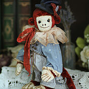 Куклы и игрушки handmade. Livemaster - original item Monkey Max. Handmade.